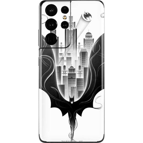 DC Comics Batman City Scape Cover Art Galaxy S21 Ultra 5G Skin
